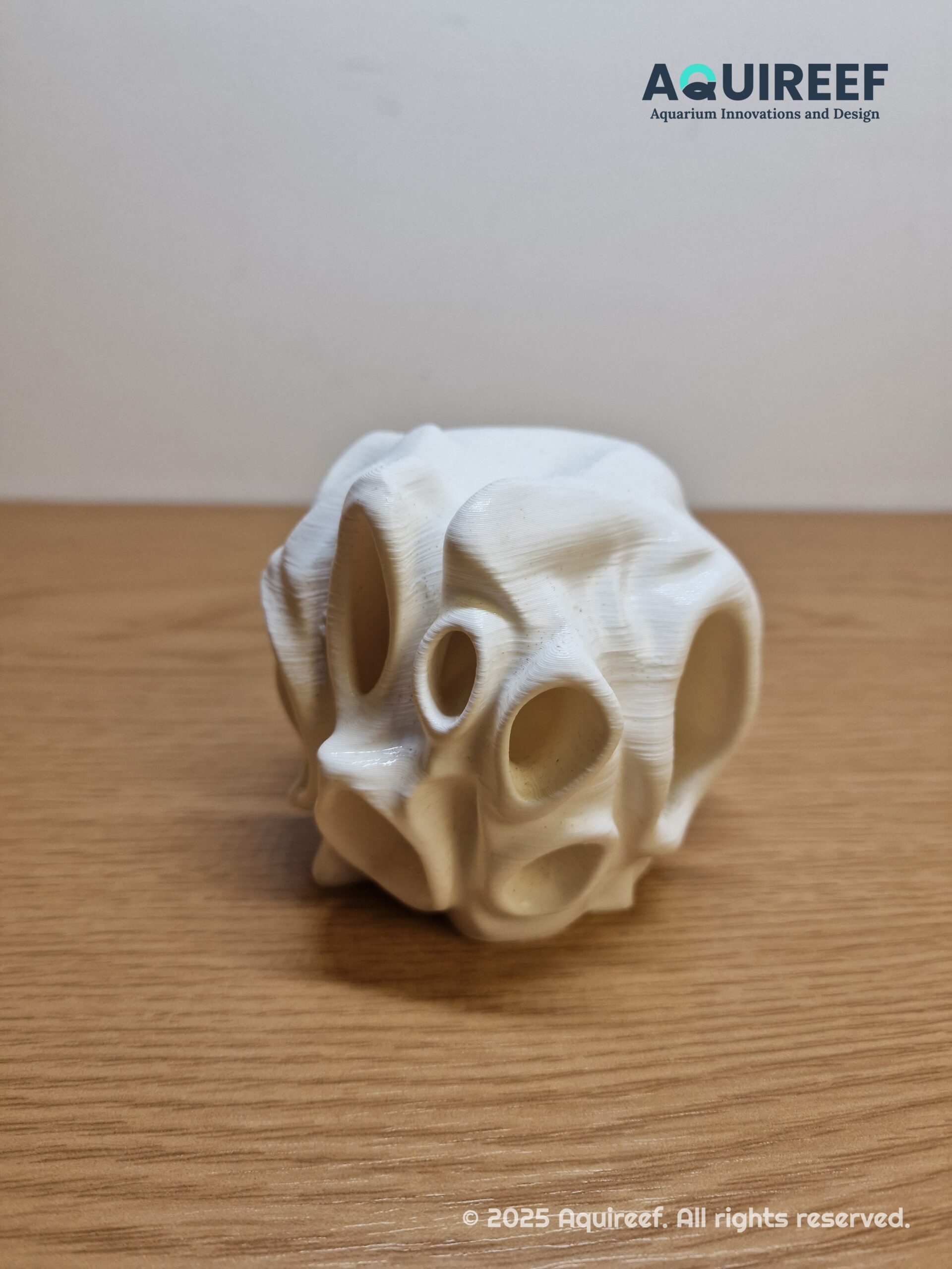 Custom 3D print - cichlid hiding and play cave