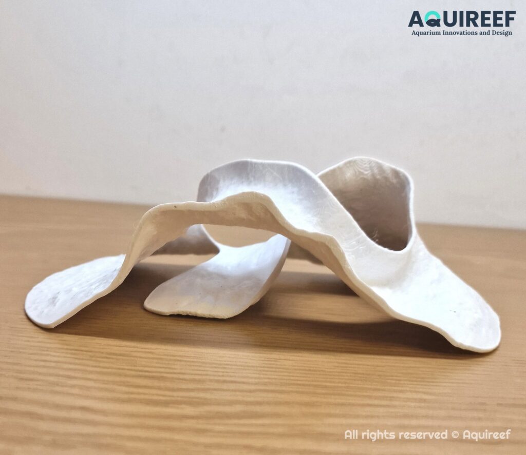A custom design 3D printed aquarium cave using aquarium safe 3d printing material - PETG