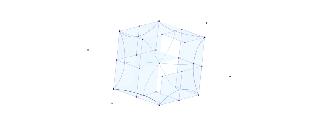 Gyroid structure design in 3D modeling software for custom 3D printable designs.