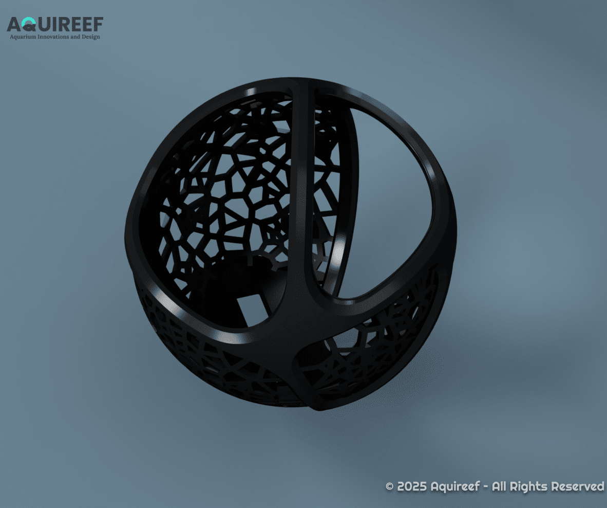 Custom 3D print design - betta fish resting nest