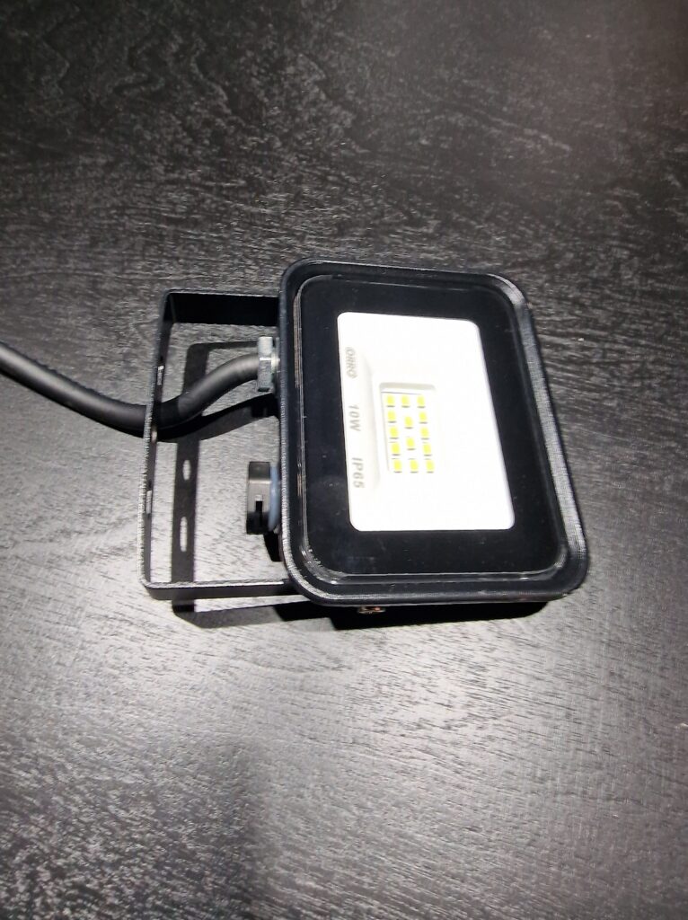 Terrarium LED light ready to be installed onto the 3D Printed Light Holder