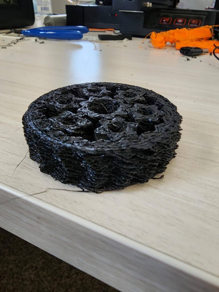 Wet petg filament showcased