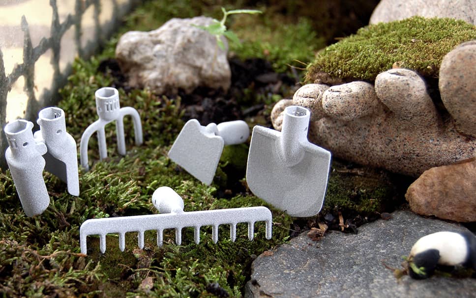 Gardening tools created using petg printing