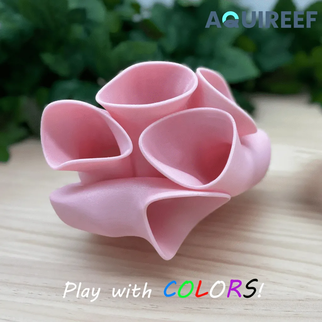 color variation of pleco hotel, stylish pleco cave made for 3d printing in aquariums