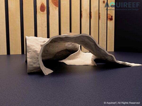 Riptide 3D Printable Aquarium Cave - Fish Hide, Terrarium Decoration, Aquarium Safe, 3D Print File for Fish Tank - Image 10