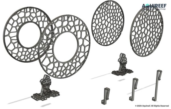 3D Printable Moss Growout Frame STL | Aquarium Plant Wall Design | Fish Tank Decoration - Image 5