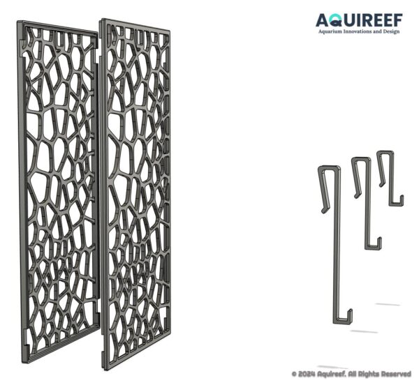 3D Printable Moss Growout Frame STL | Aquarium Plant Wall Design | Fish Tank Decoration - Image 3