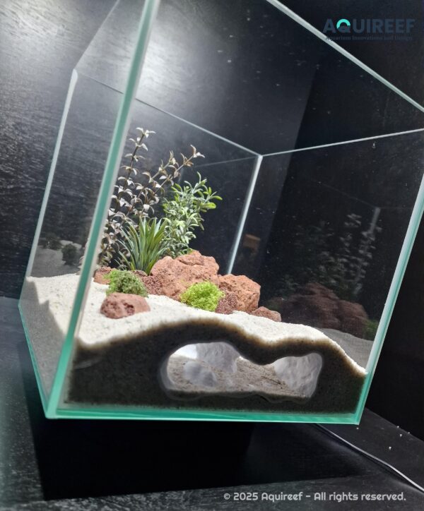 Natural Aquarium Cave Hide | 3D Printable Shelter for Fish Tanks & Terrariums | Fish, Axolotl, Reptile, Gecko, Snake, Insect, Spider Hideout - Image 10