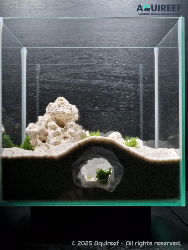Aquarium & Terrarium Vortex Cave | Pet Hide | Terrarium Decoration | Aquarium, Terrarium, Vivarium Safe | DIY 3D Printable Cave File - Image 2