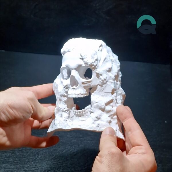 Terrarium & Aquarium Skull Hide – Pirate Cave for Fish, Reptiles, Shrimp, Spiders and Insects | 3D Printable STL File - Image 10