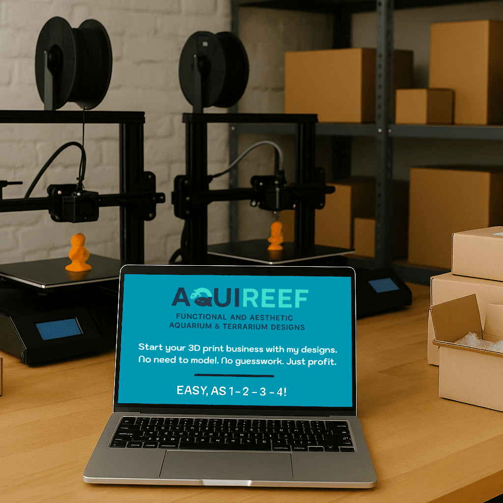 Make money online with Aquireef3D Commercial License model