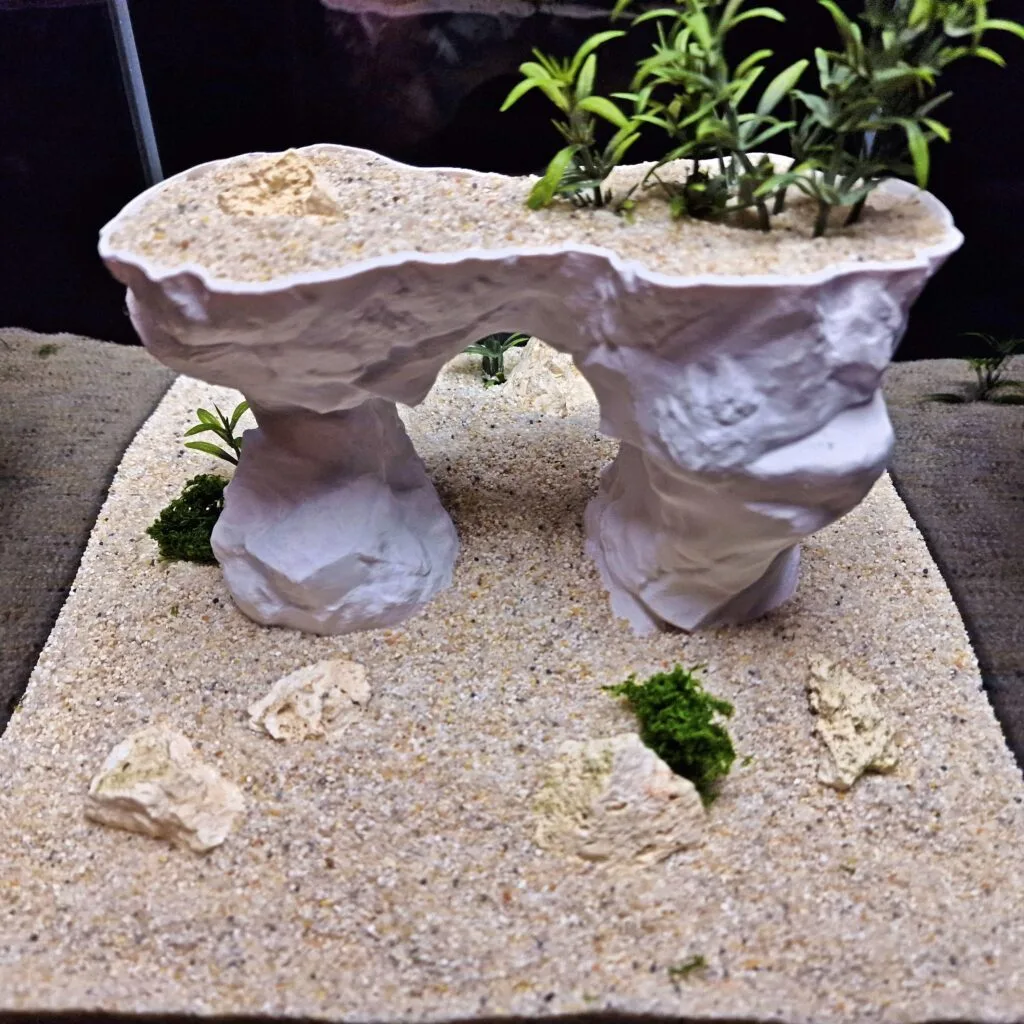 Aquarium & Terrarium 3D Print Designs Collection - the Multifunctional Planter Caves by Aquireef3D
