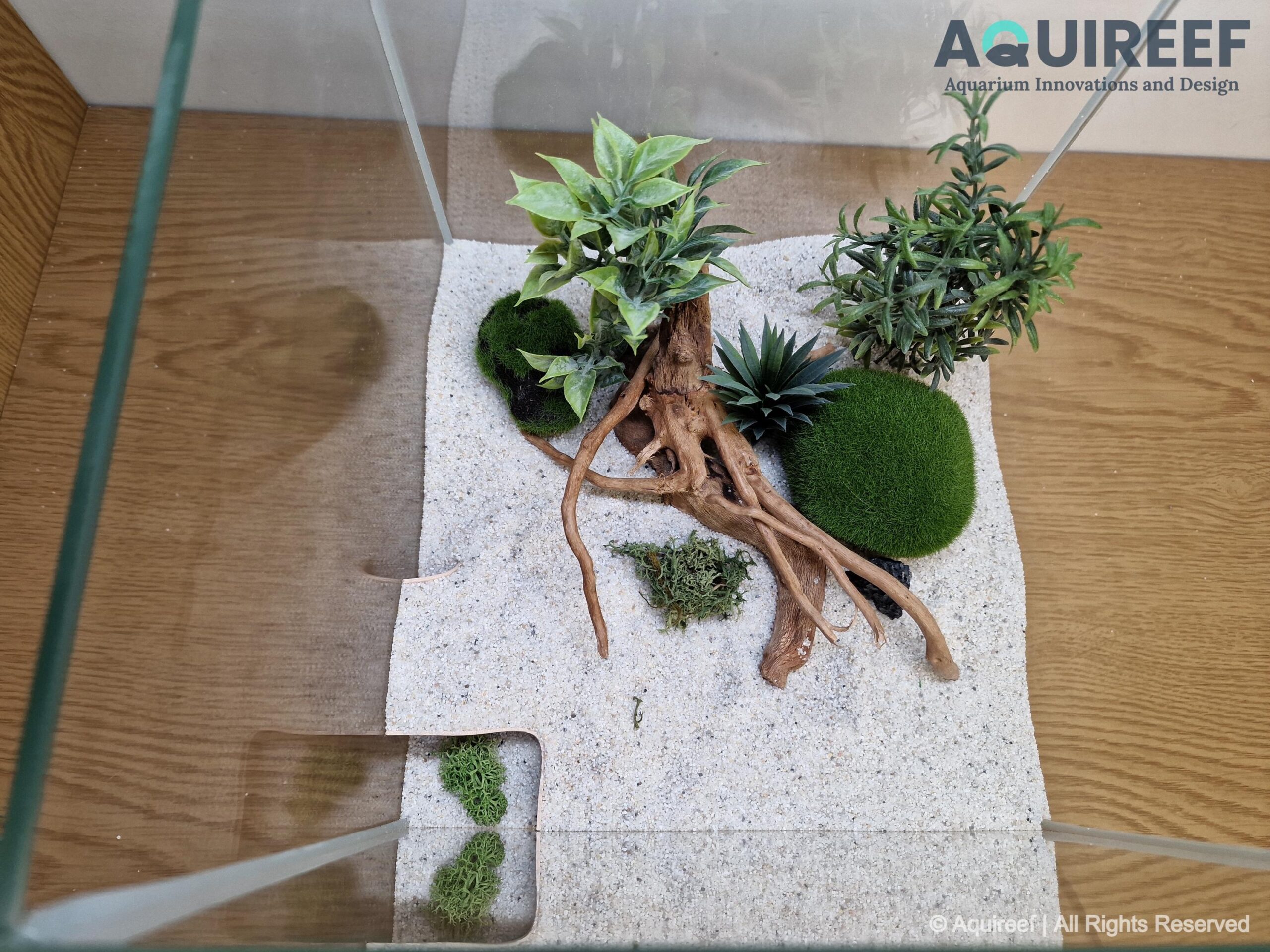 Aquarium & Terrarium Corner Hide - Fish Shelter and Reptile Cave, Fish and Reptile Tank Decor, Aquascaping Set | Tidal Hollow Cave 3D Printable STL File - Image 4