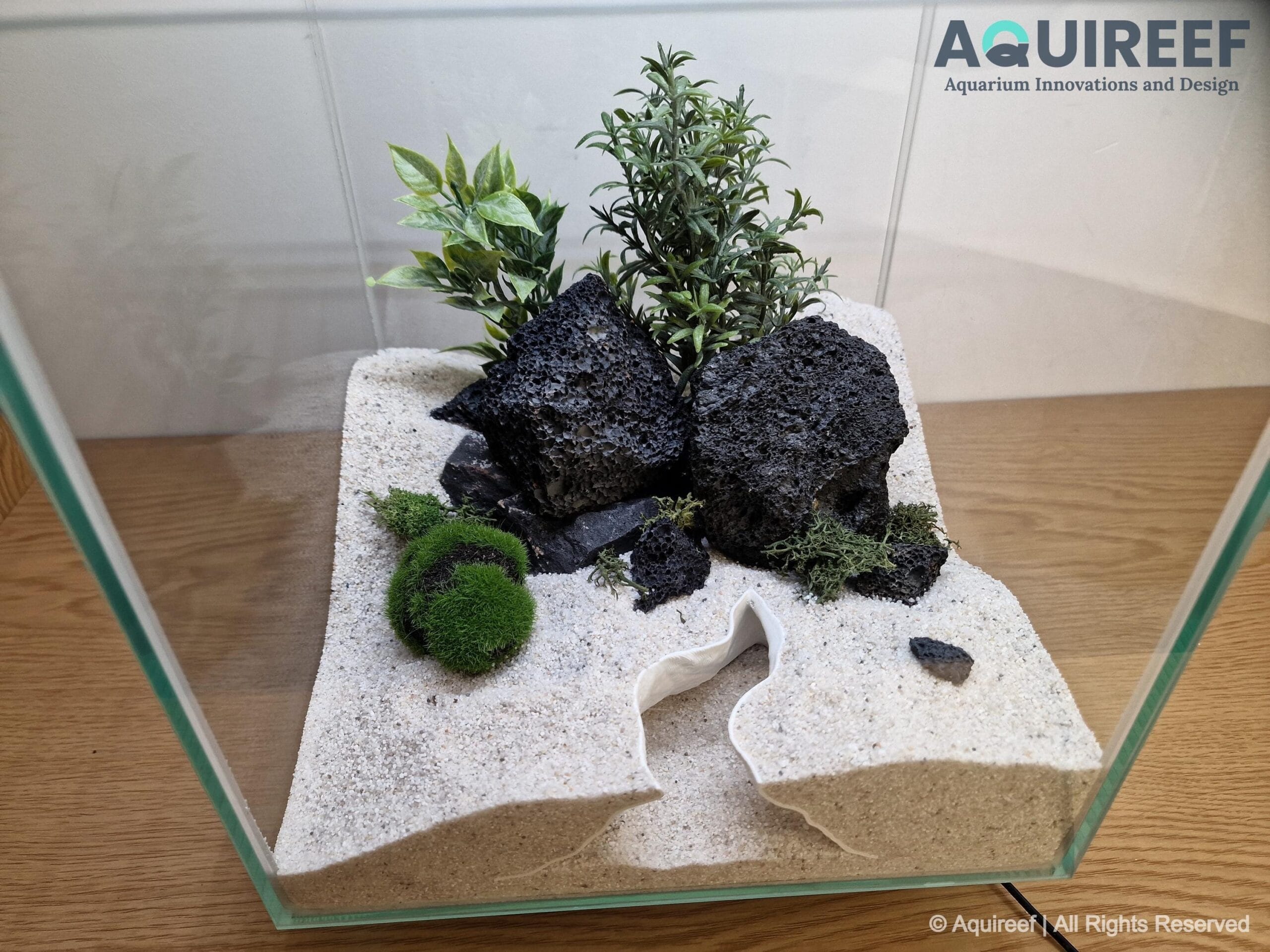 Aquarium & Terrarium Den - Cave, Pet Hide, Critter Shelter | Rootveil Cavern 3D Printable STL File - Image 2