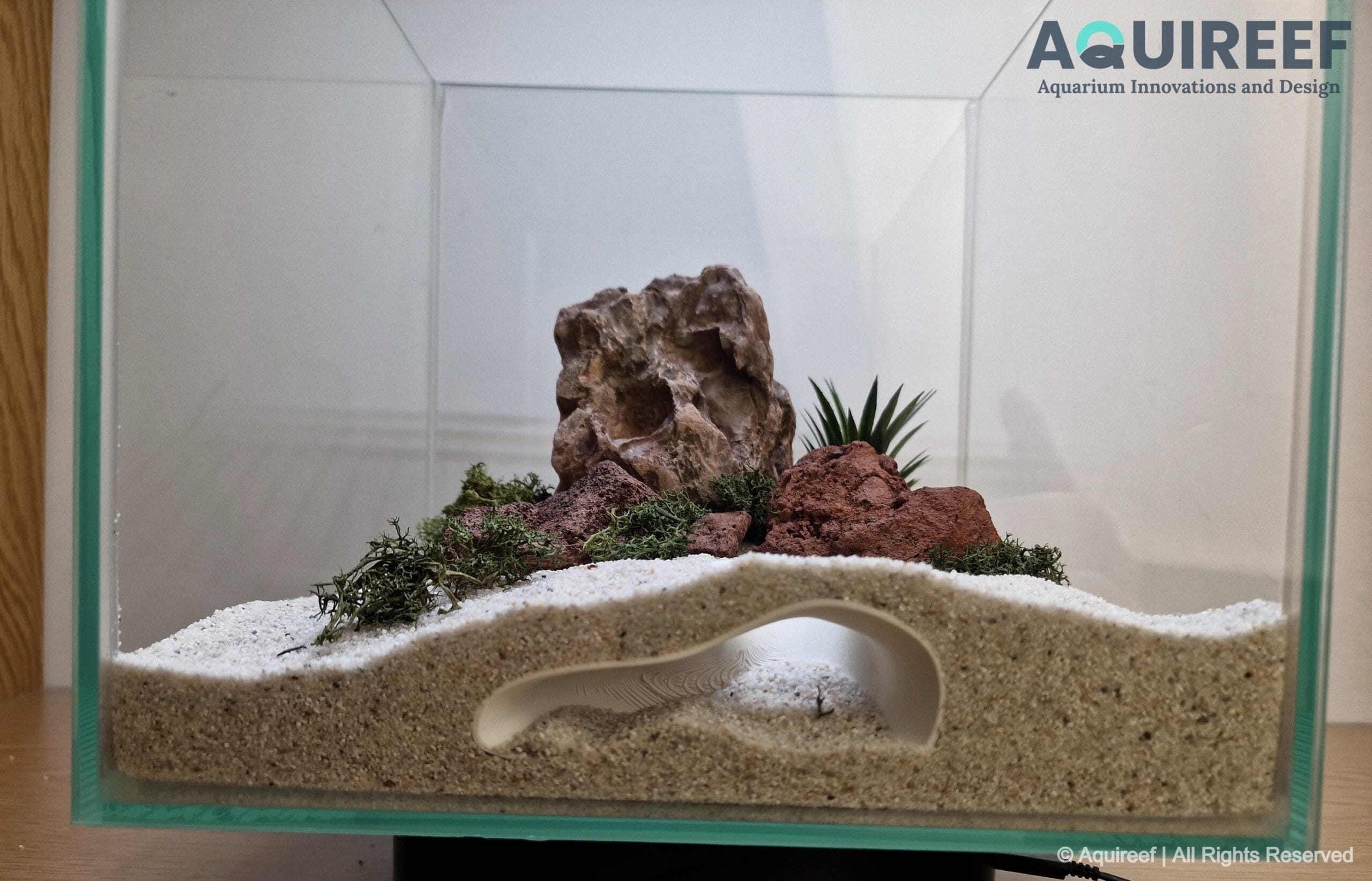 Terrarium & Aquarium Underground Pet Hide - Rest and Observation Zone | Twilight Refuge 3D Printable STL File - Image 4