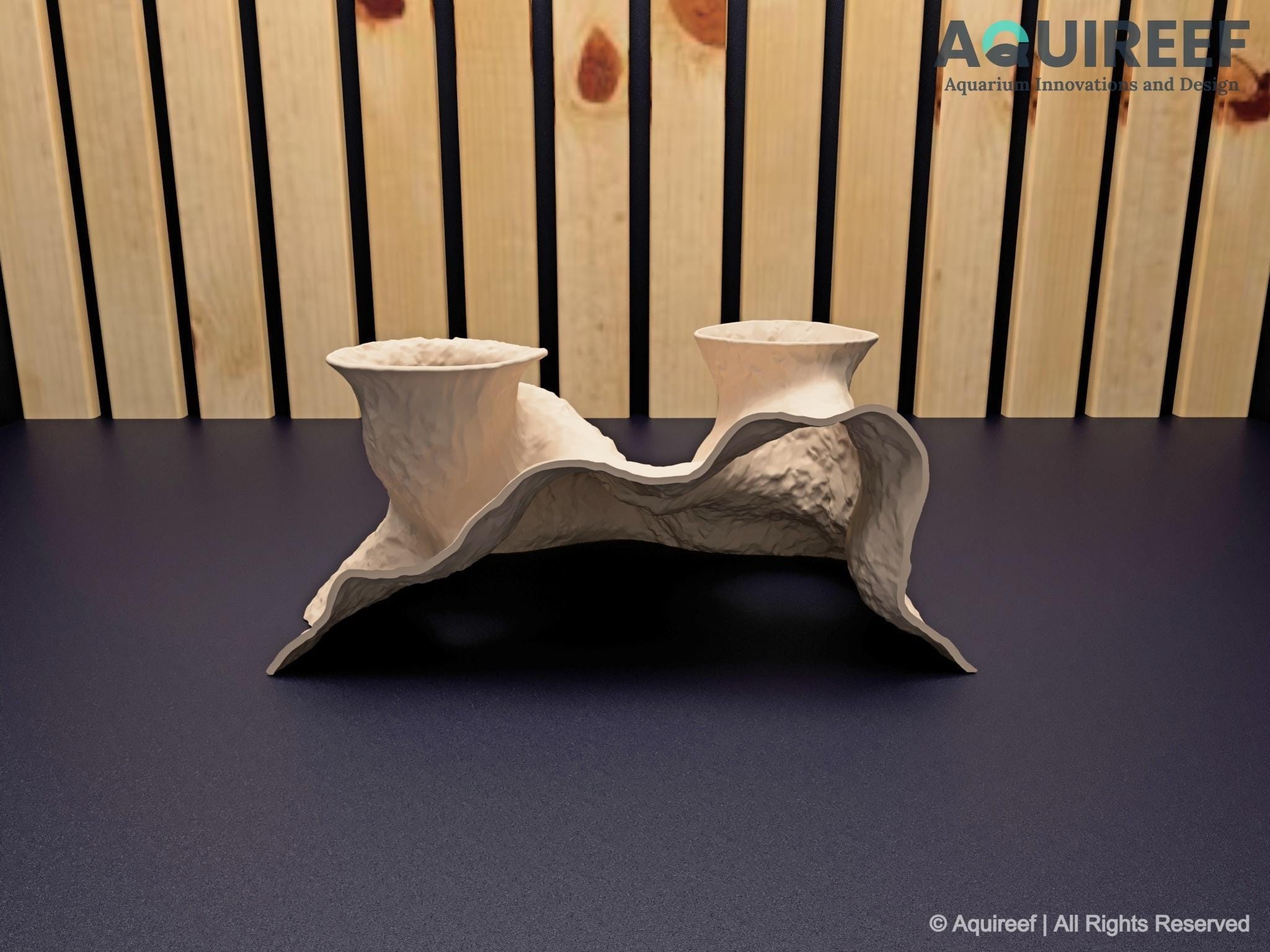 Dual Entrance Aquarium & Terrarium Underground Cave - Hide and Relax Spot for Pets | Whisperstone Cave 3D Printable STL File - Image 9