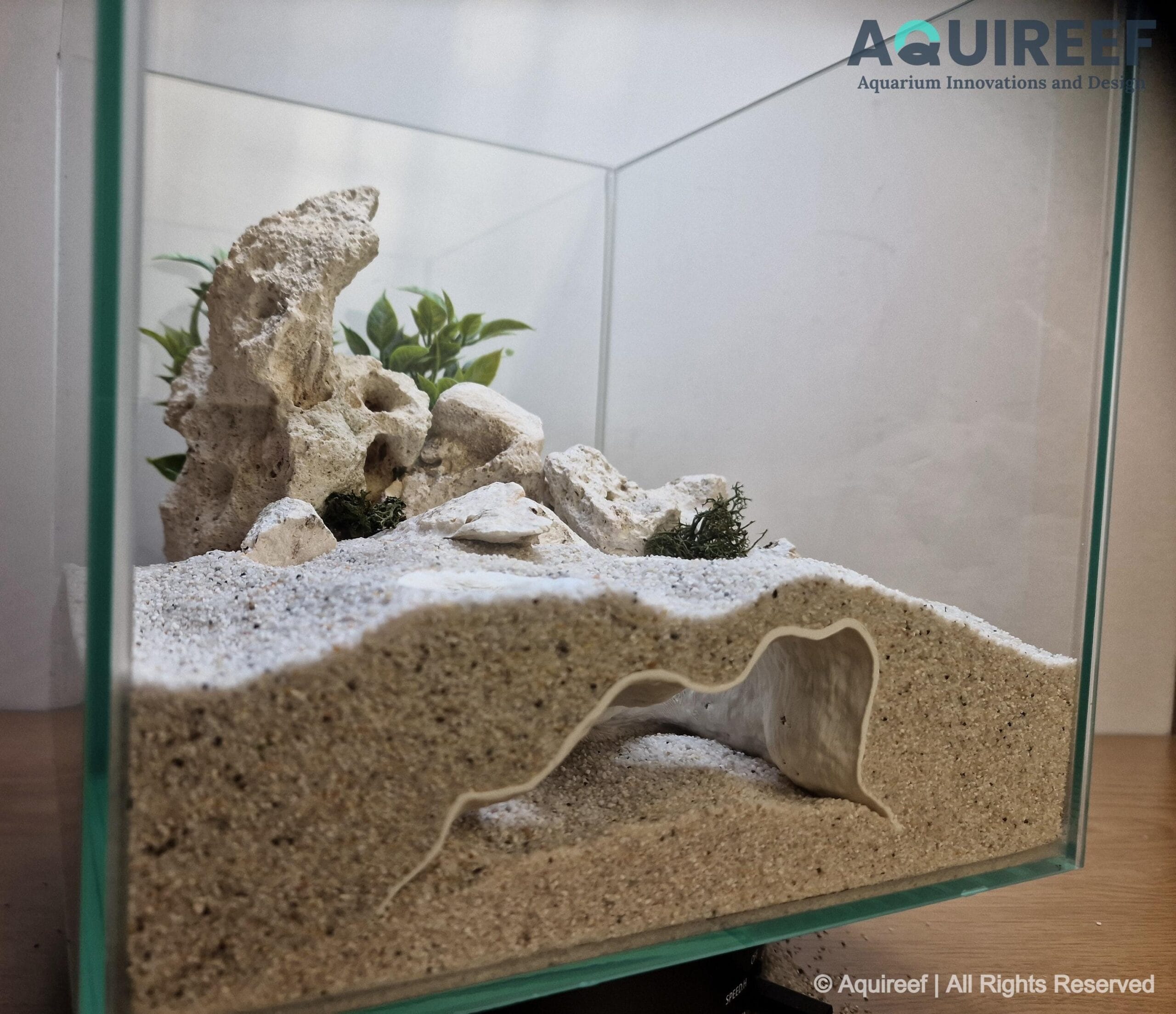 Dual Entrance Aquarium & Terrarium Underground Cave - Hide and Relax Spot for Pets | Whisperstone Cave 3D Printable STL File - Image 6