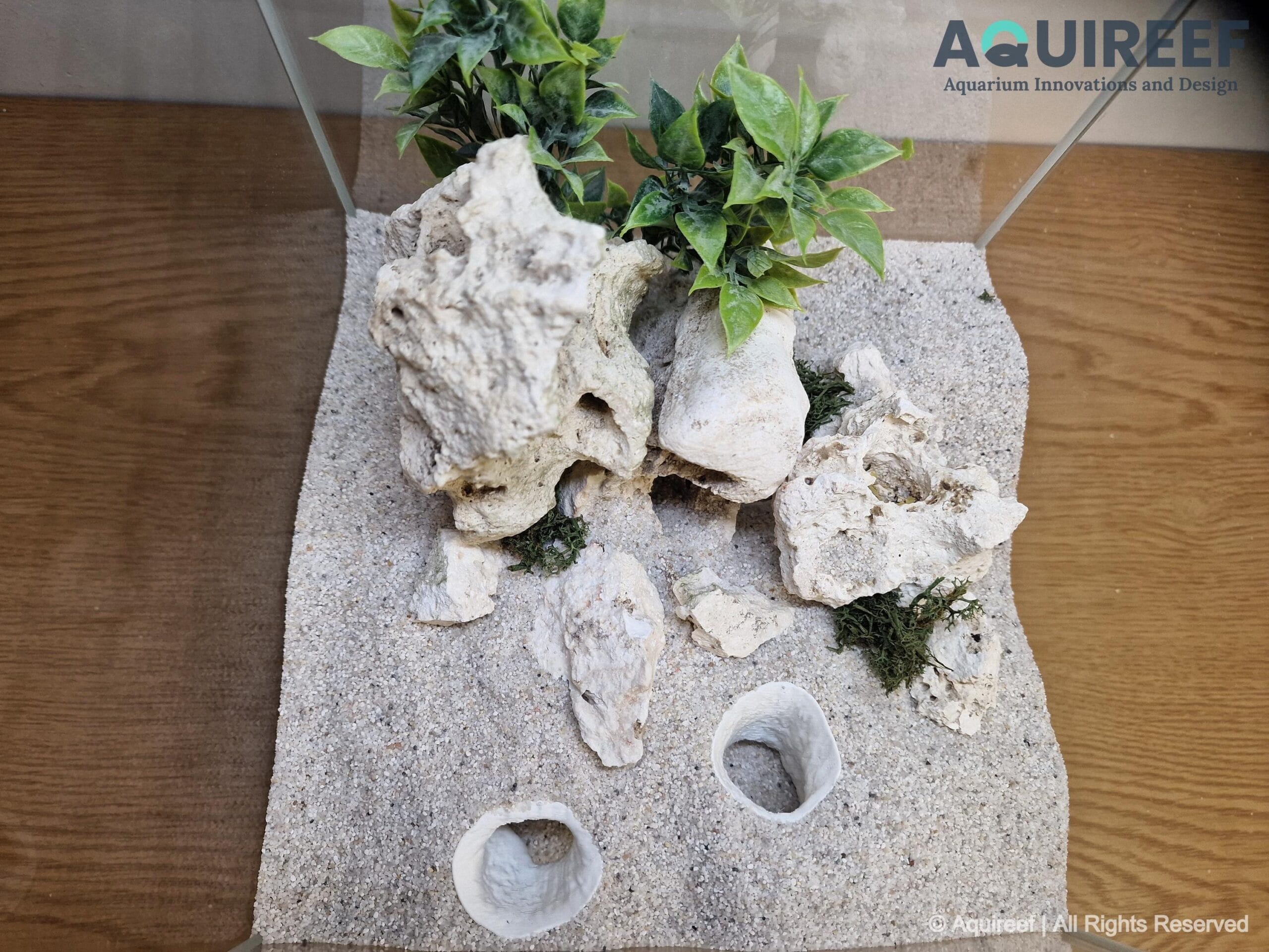 Dual Entrance Aquarium & Terrarium Underground Cave - Hide and Relax Spot for Pets | Whisperstone Cave 3D Printable STL File - Image 5