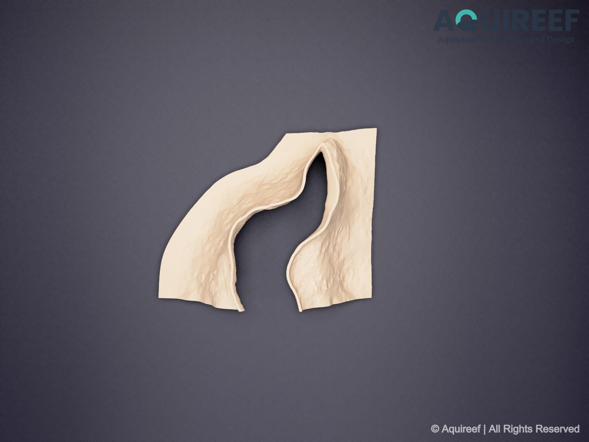 Aquarium & Terrarium Den - Cave, Pet Hide, Critter Shelter | Rootveil Cavern 3D Printable STL File - Image 7