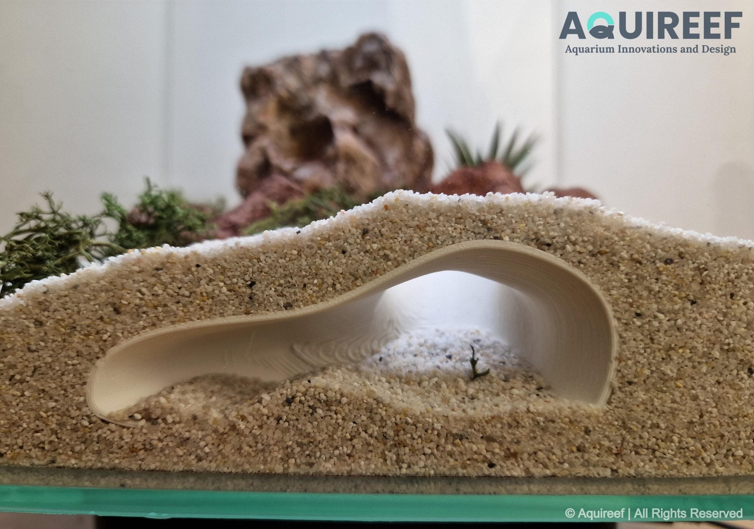 Terrarium & Aquarium Underground Pet Hide - Rest and Observation Zone | Twilight Refuge 3D Printable STL File - Image 2