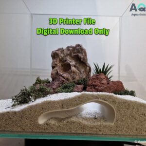 Terrarium & Aquarium Underground Pet Hide - Rest and Observation Zone | Twilight Refuge 3D Printable STL File