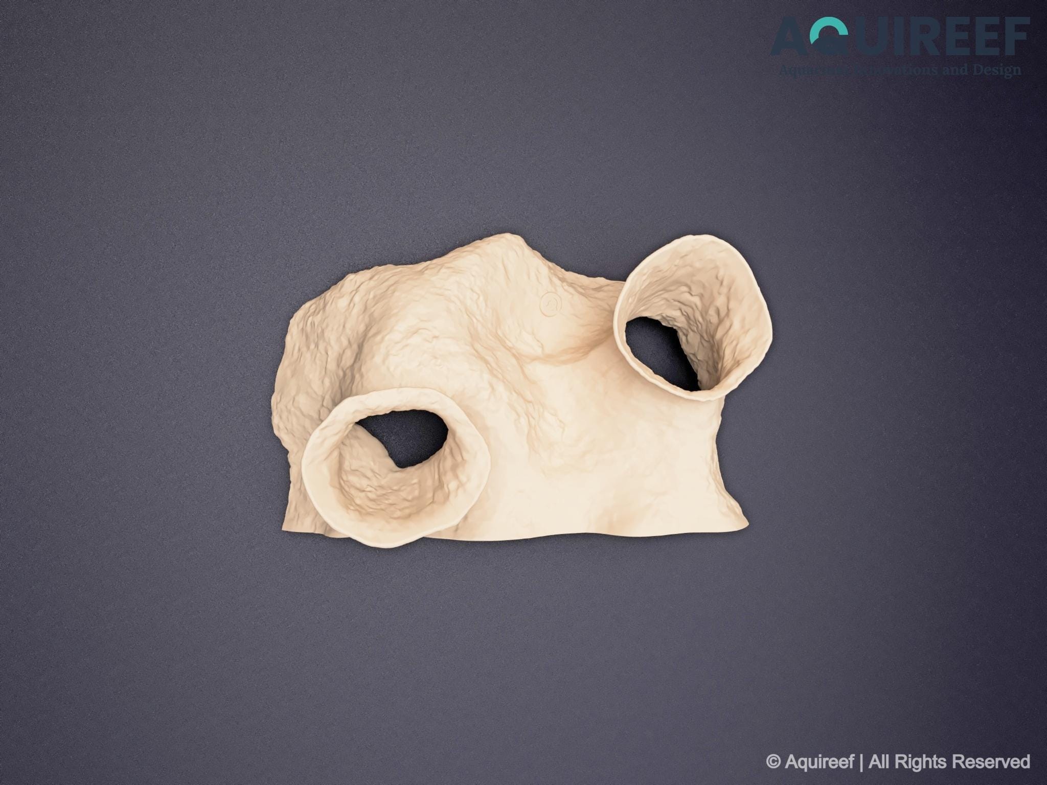 Dual Entrance Aquarium & Terrarium Underground Cave - Hide and Relax Spot for Pets | Whisperstone Cave 3D Printable STL File - Image 10