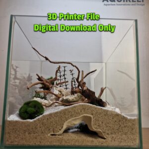 Coral Cave - Aquarium & Terrarium Pet Hide, Tank Decor and Aquascaping Accessory | Coral Cave 3D Printable STL File