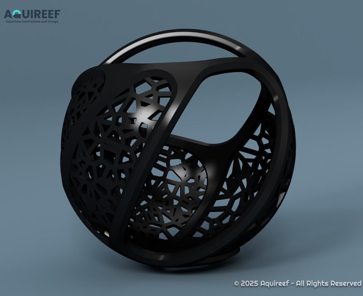 Betta Cave Hammock - Floating, Mounted and Free Placement Aquarium Fish Resting Cave, Modern Betta Fish Hide and Playground | Betta Hammock 3D Printable STL File - Image 8