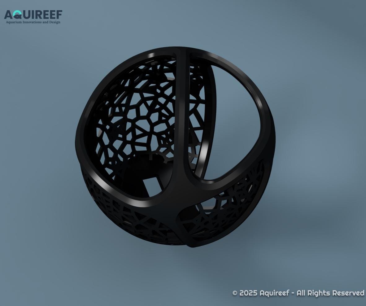 Betta Cave Hammock - Floating, Mounted and Free Placement Aquarium Fish Resting Cave, Modern Betta Fish Hide and Playground | Betta Hammock 3D Printable STL File - Image 9