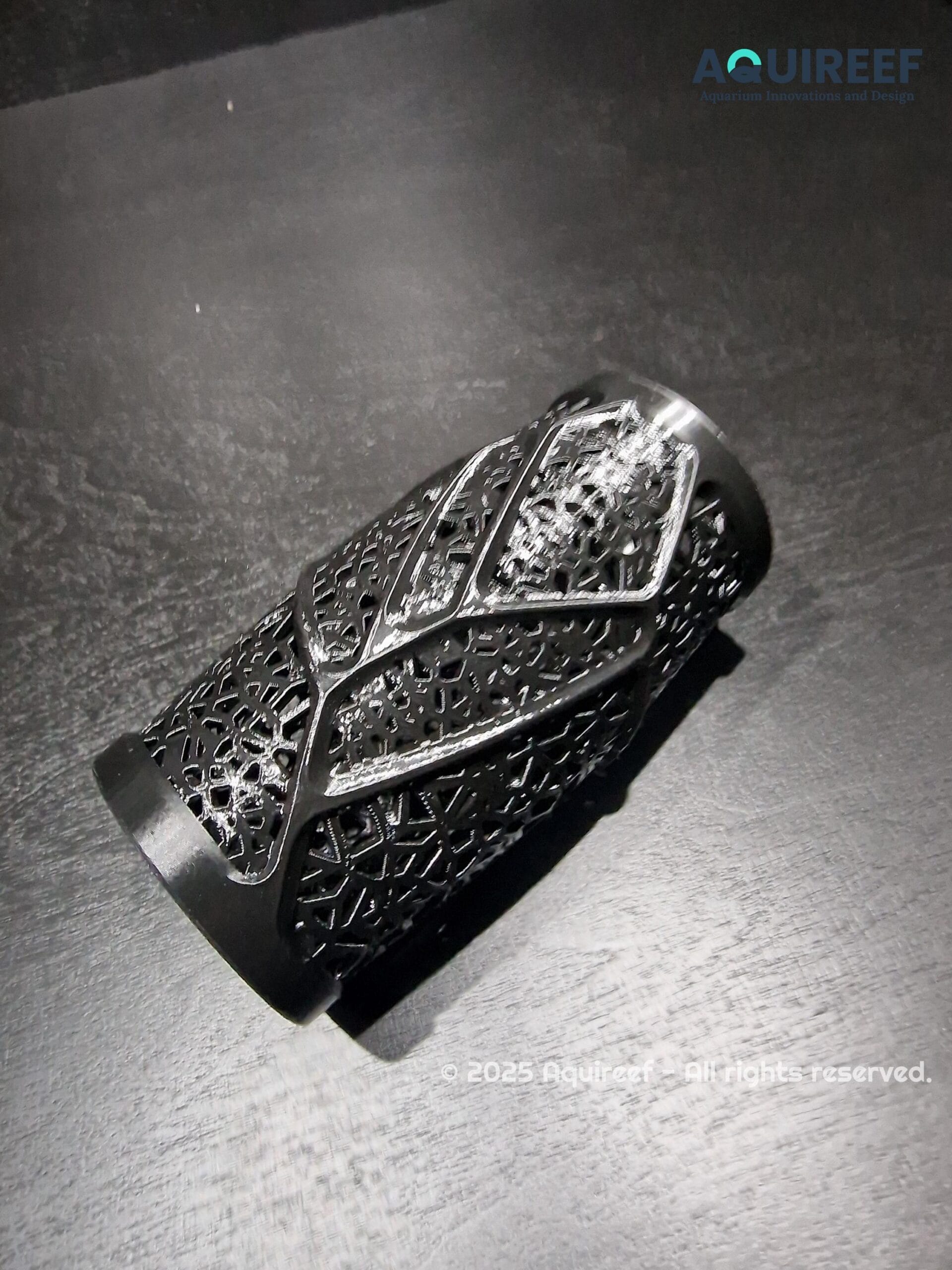 Betta Fish Voronoi Hide, DIY Betta Tunnel & Shelter, Shrimp Cave, Fish Tank Decoration | Betta Tunnel 3D Printable STL File - Image 9