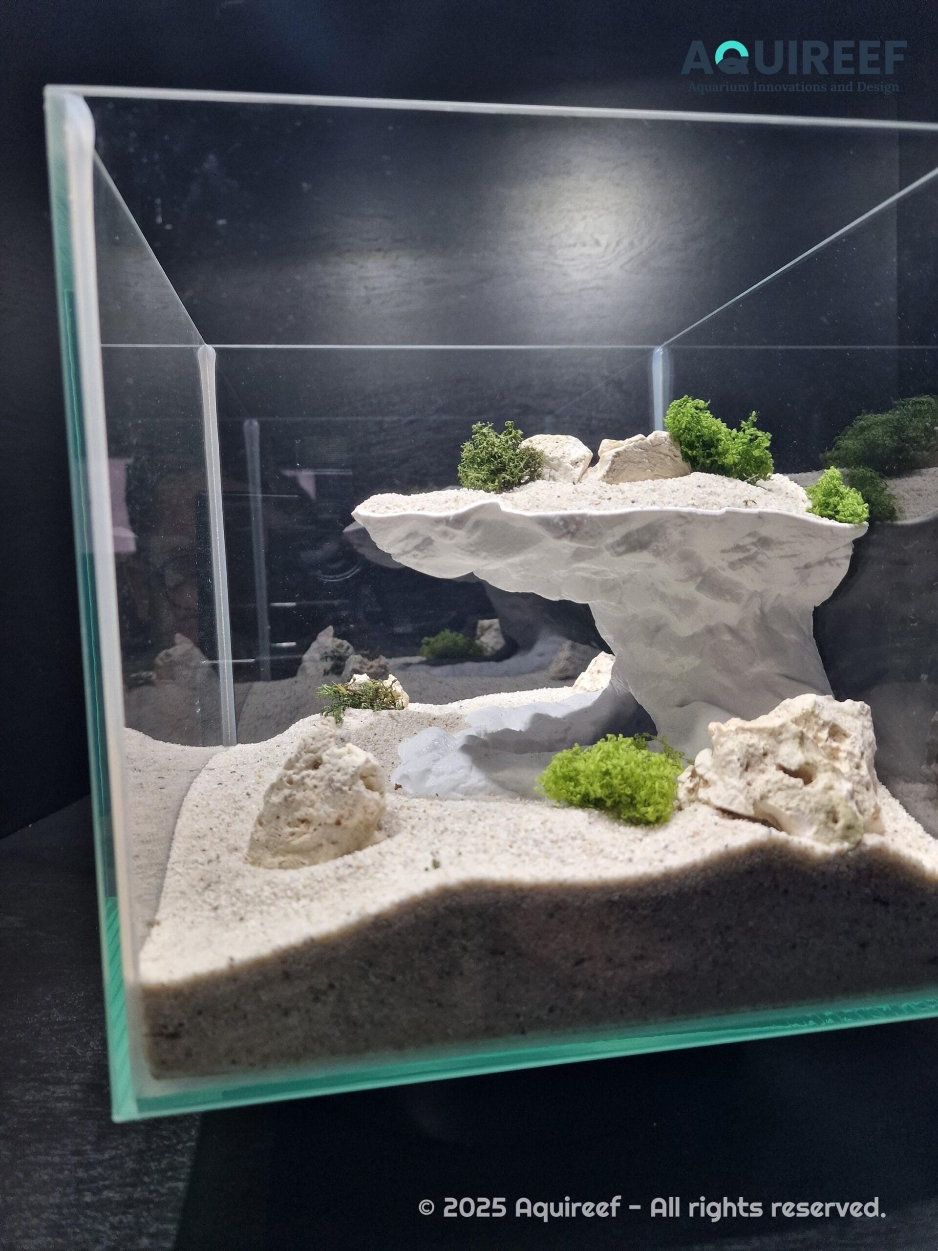 Aquarium and Terrarium Tower & Cliff Cave , Vertical Cliff Hide Shelter for Fish and Reptiles, Multi Level Critter Hide | Tower & Cliff Cave 3D Printable STL File - Image 3