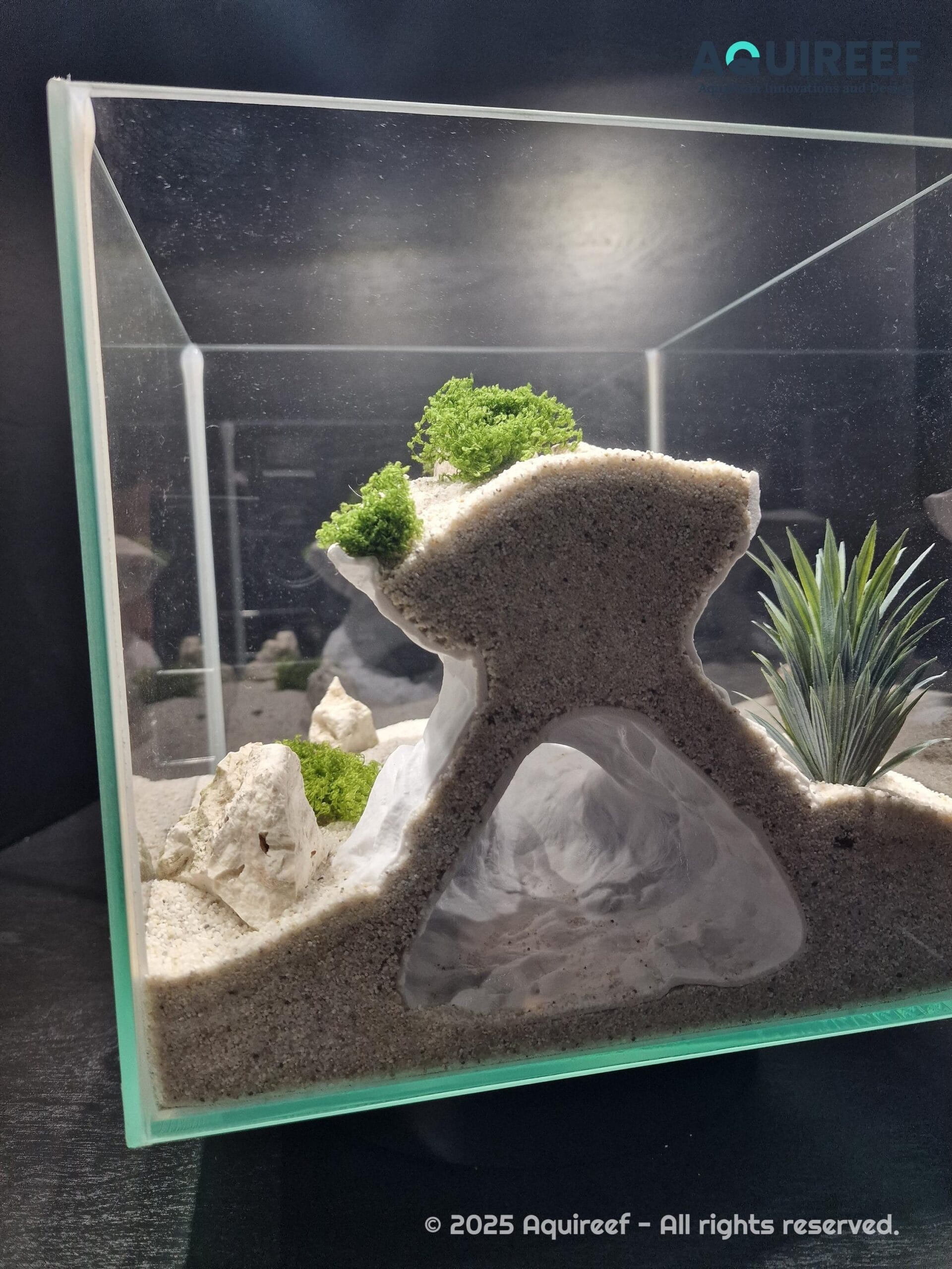 Aquarium and Terrarium Tower & Cliff Cave , Vertical Cliff Hide Shelter for Fish and Reptiles, Multi Level Critter Hide | Tower & Cliff Cave 3D Printable STL File - Image 5