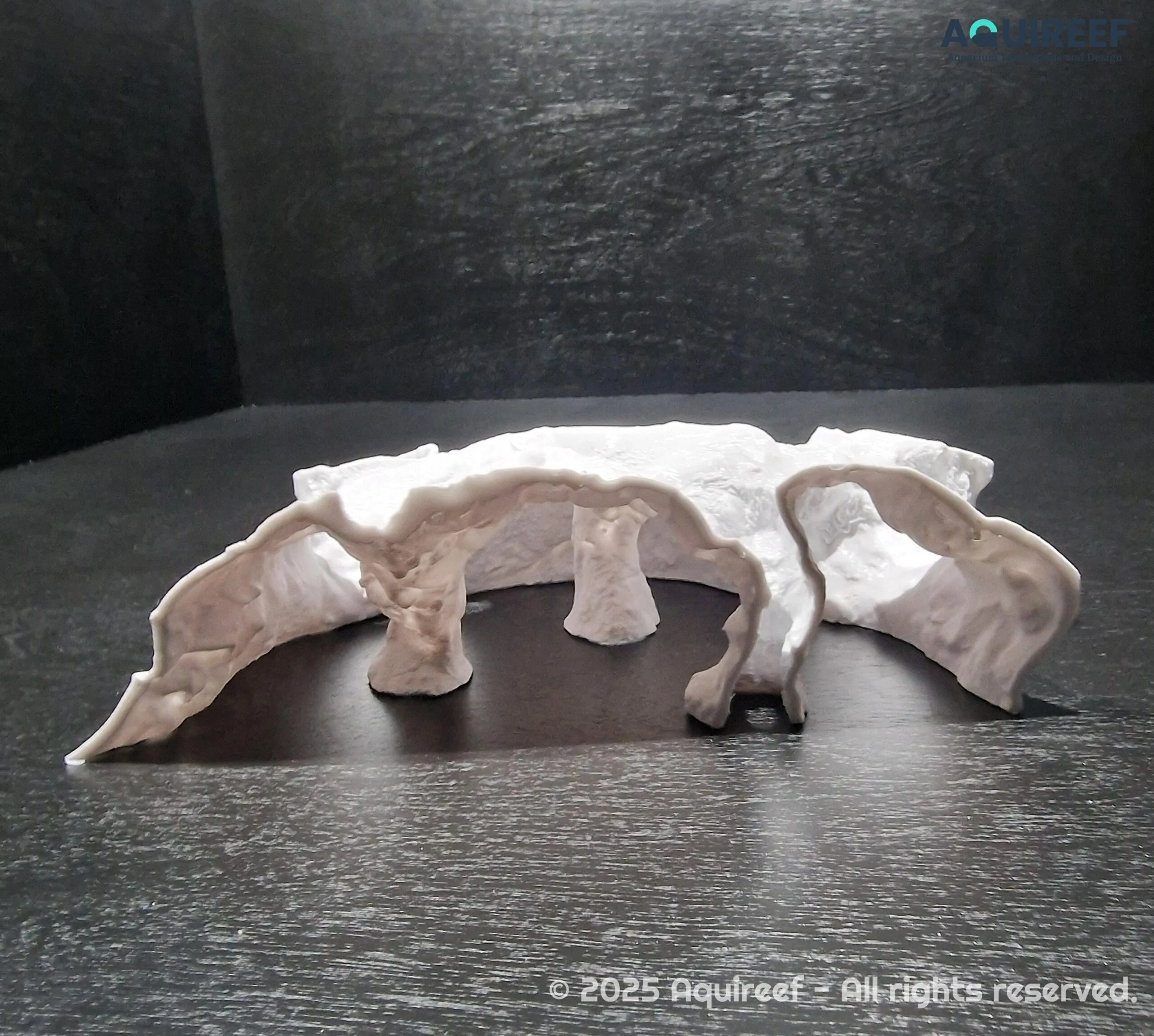 Aquarium & Terrarium Centerpiece Decoration - a Mythic Historical Cave for Pet Hide, Rest, Exploration and Observation | The Atlantis Catacombs Cave 3D Printable STL File - Image 8