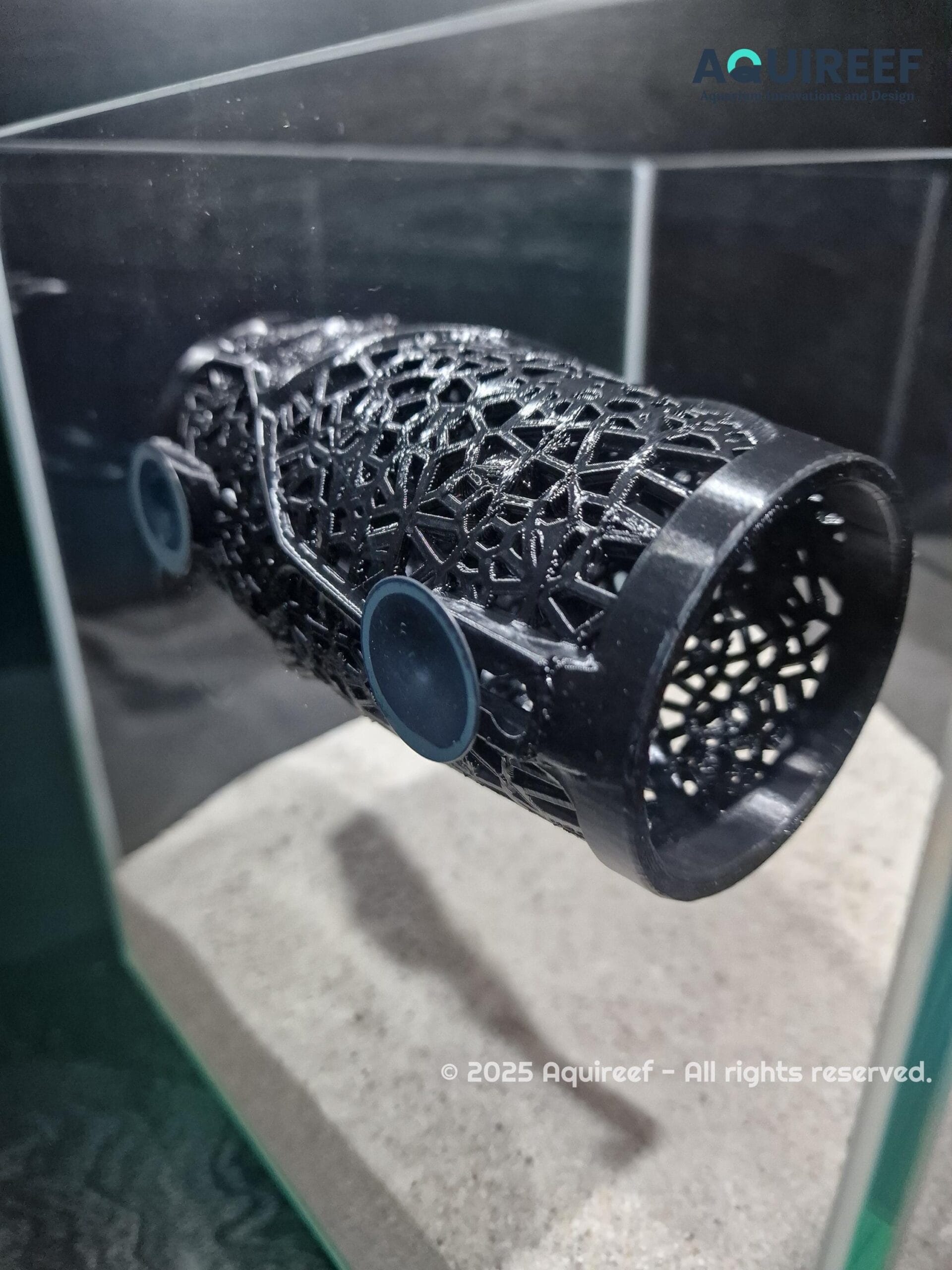 Betta Fish Voronoi Hide, DIY Betta Tunnel & Shelter, Shrimp Cave, Fish Tank Decoration | Betta Tunnel 3D Printable STL File - Image 5