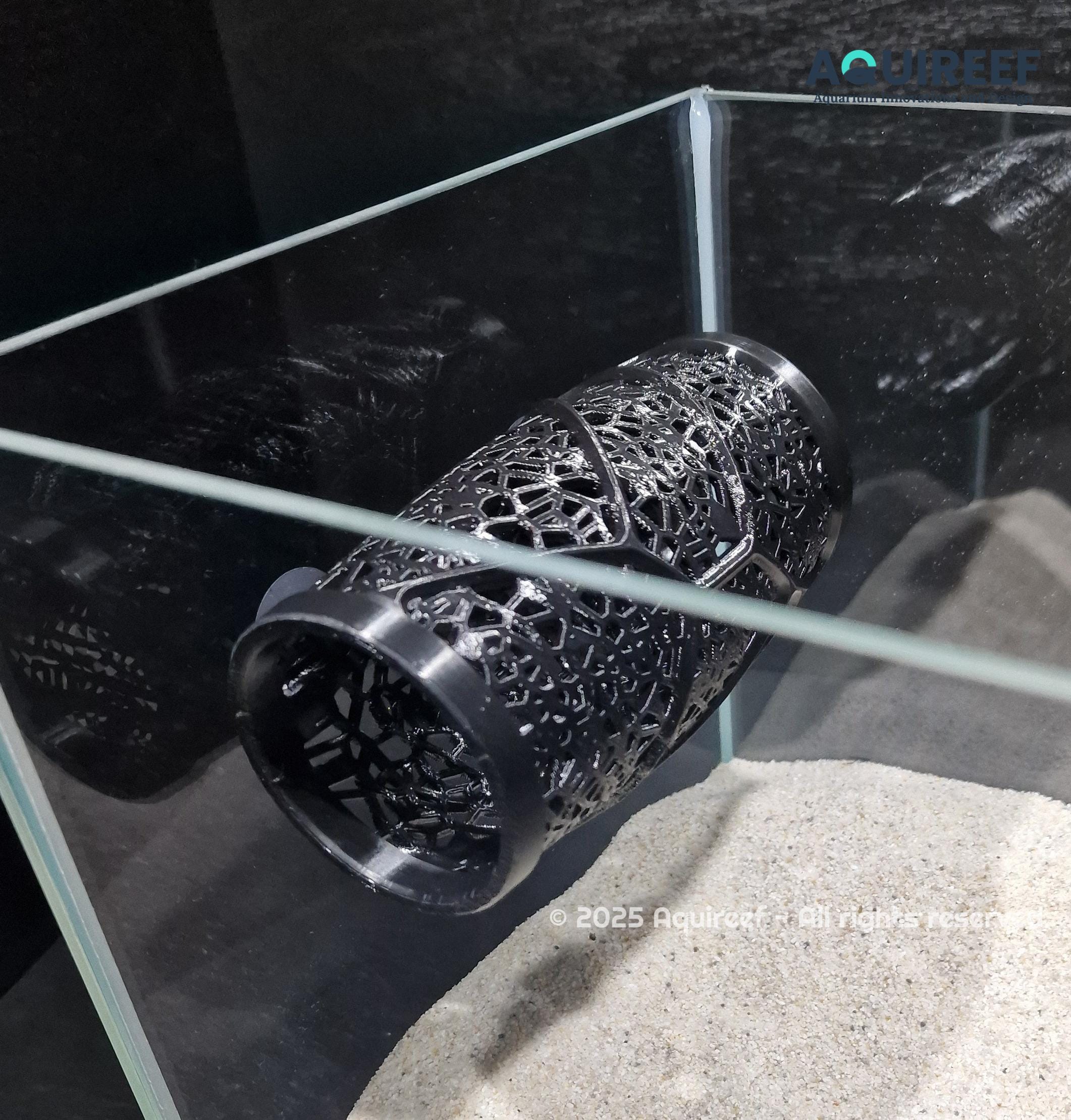 Betta Fish Voronoi Hide, DIY Betta Tunnel & Shelter, Shrimp Cave, Fish Tank Decoration | Betta Tunnel 3D Printable STL File - Image 6