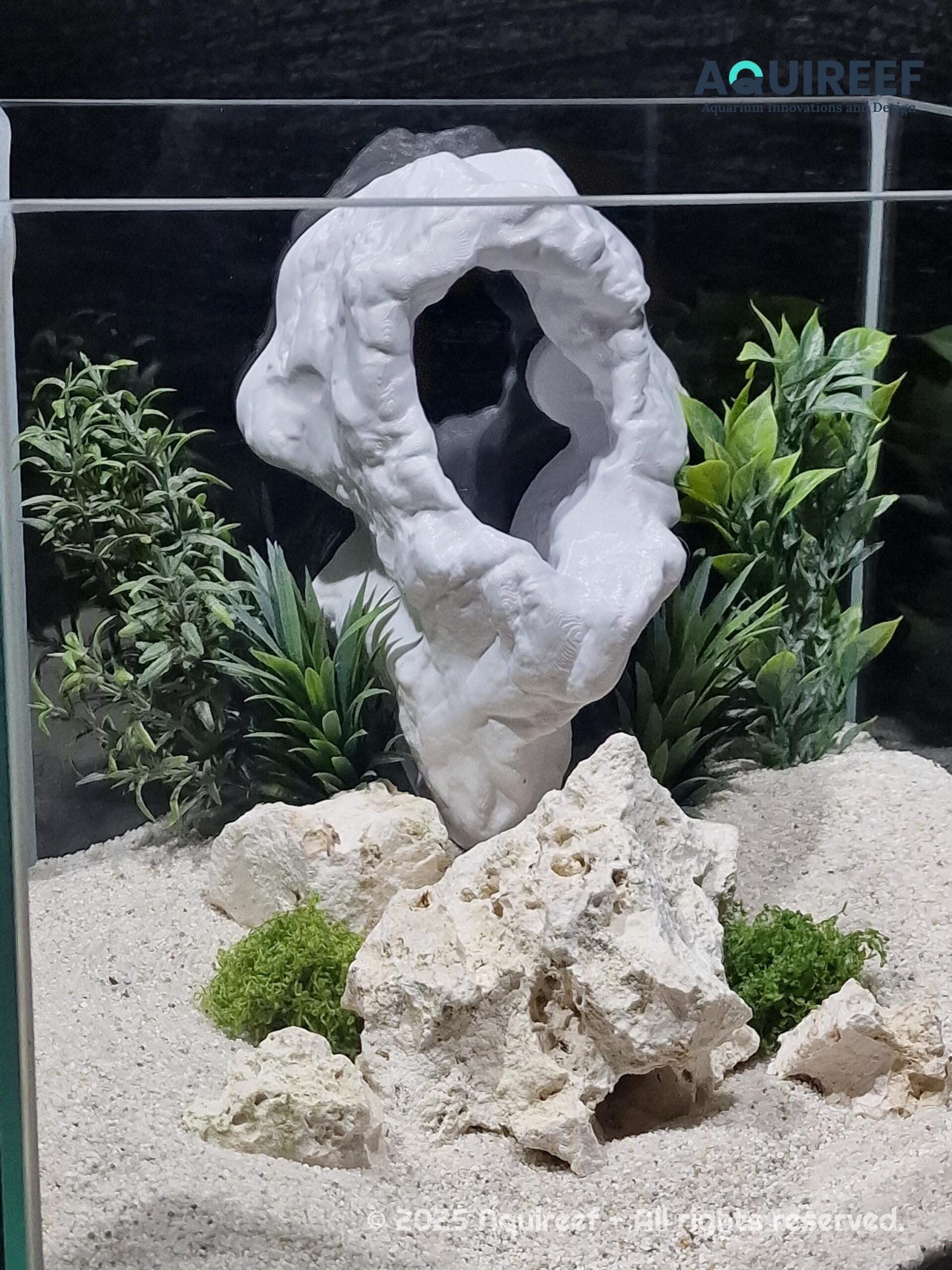 Hanging Rock Cave for Aquariums & Terrariums - 2 Sizes, a Unique Critter Hide Zone, Hanging Cave for Tanks and Aquascaping | Hanging Rock 3D Printable STL File - Image 6