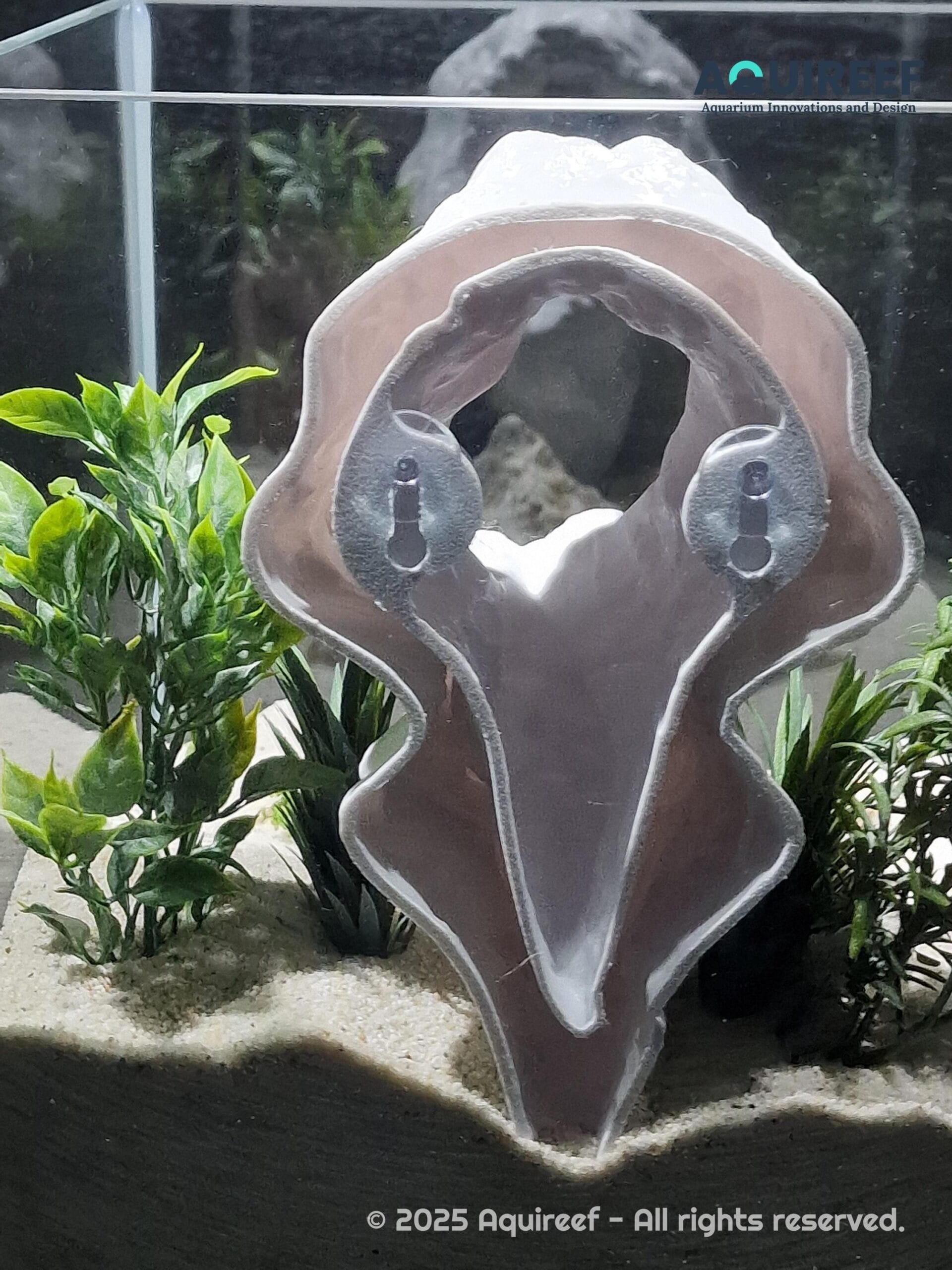 Hanging Rock Cave for Aquariums & Terrariums - 2 Sizes, a Unique Critter Hide Zone, Hanging Cave for Tanks and Aquascaping | Hanging Rock 3D Printable STL File - Image 4