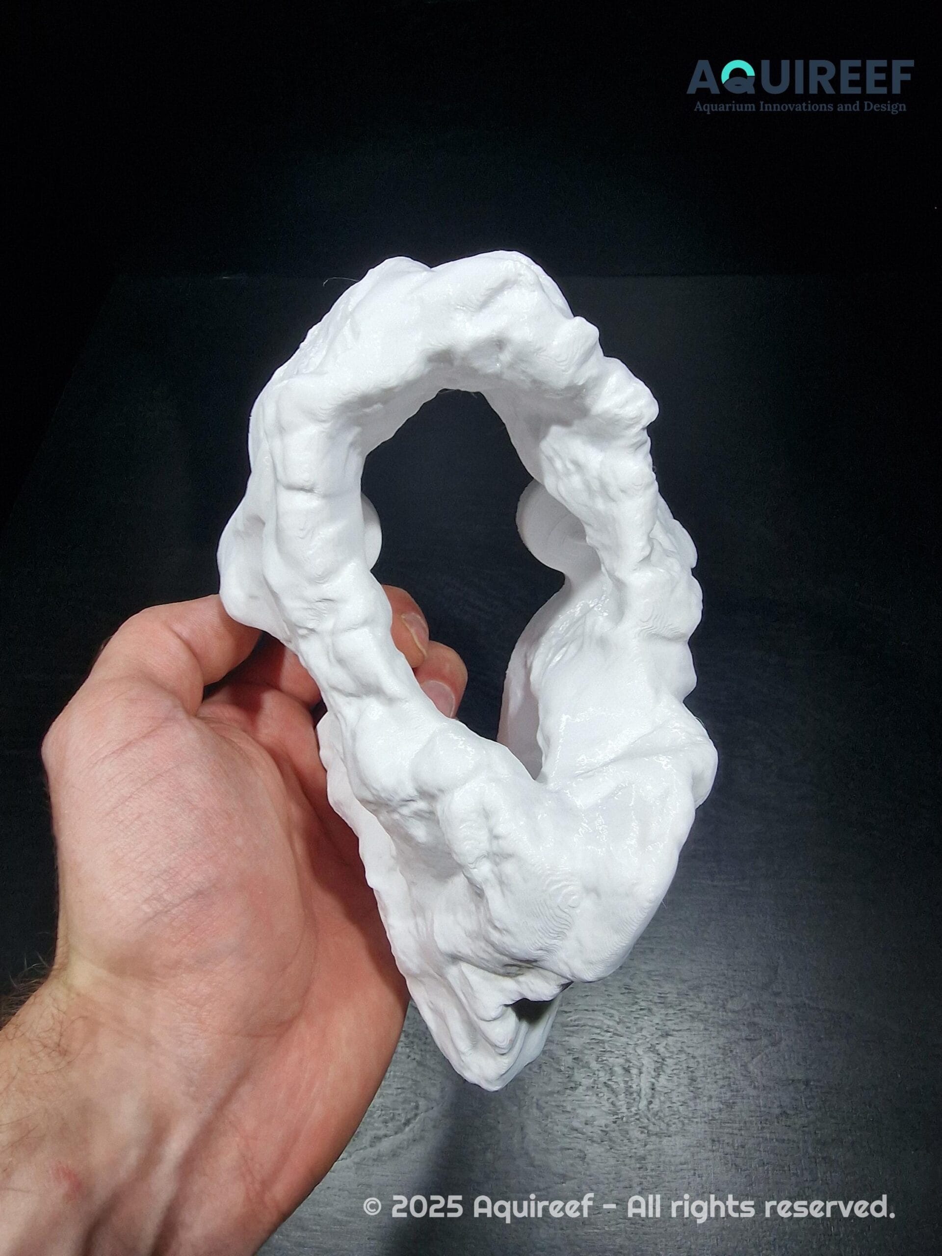 Hanging Rock Cave for Aquariums & Terrariums - 2 Sizes, a Unique Critter Hide Zone, Hanging Cave for Tanks and Aquascaping | Hanging Rock 3D Printable STL File - Image 5