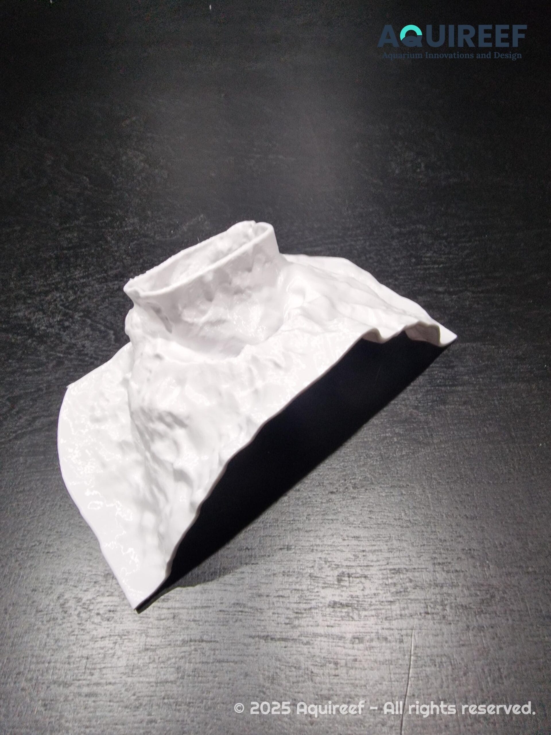 Aquarium & Terrarium Middle Size Decor Cave - Fish, Reptile, Gecko and Snake Hide with Two Observation Openings  | Mistfall Cavern 3D Printable STL File - Image 10