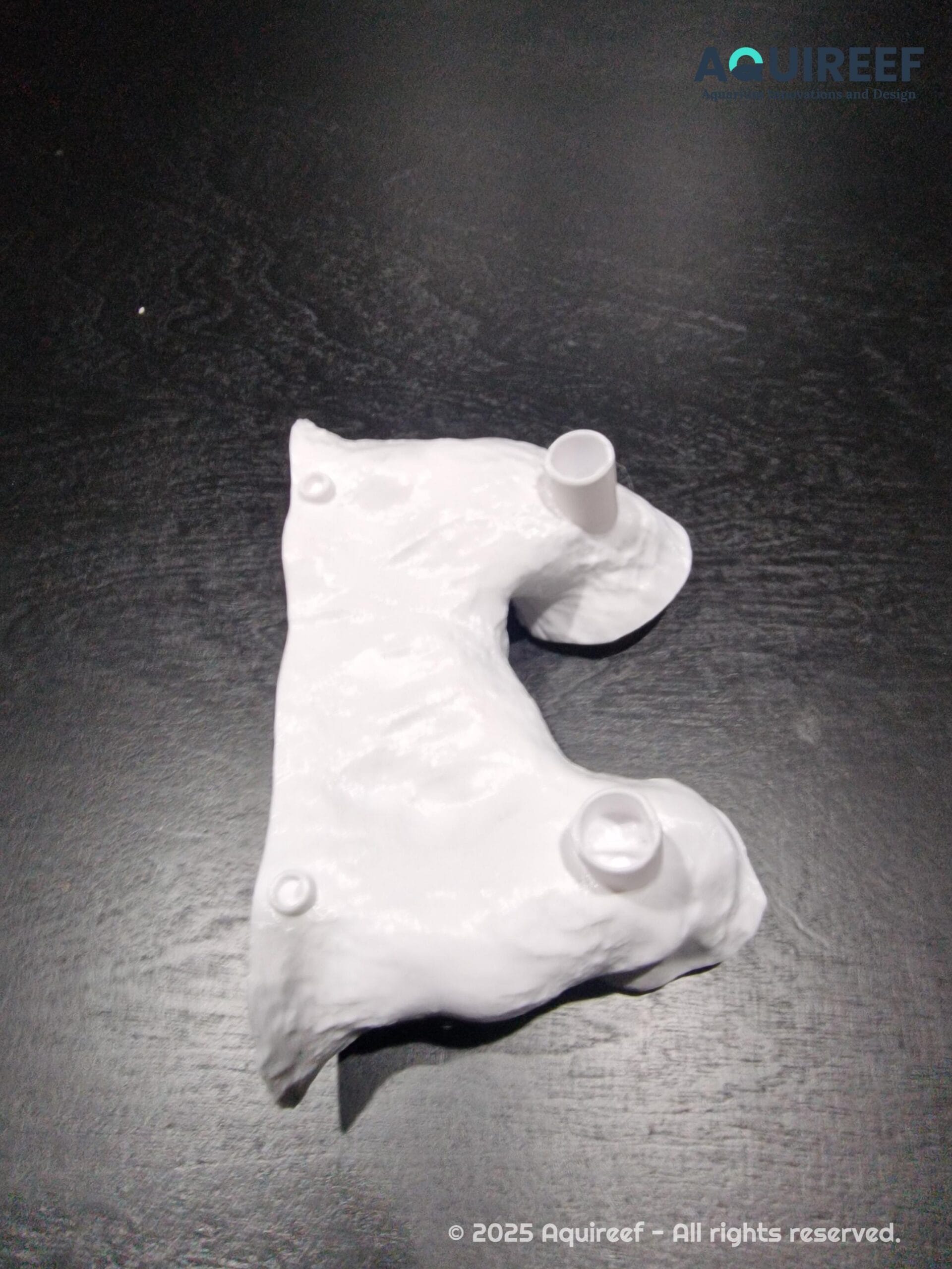 Natural Aquarium & Terrarium Tunnel Cave - Fish, Reptile, Snake, Bug and Spider Hide | Sea Bottom 3D Printable STL File - Image 6