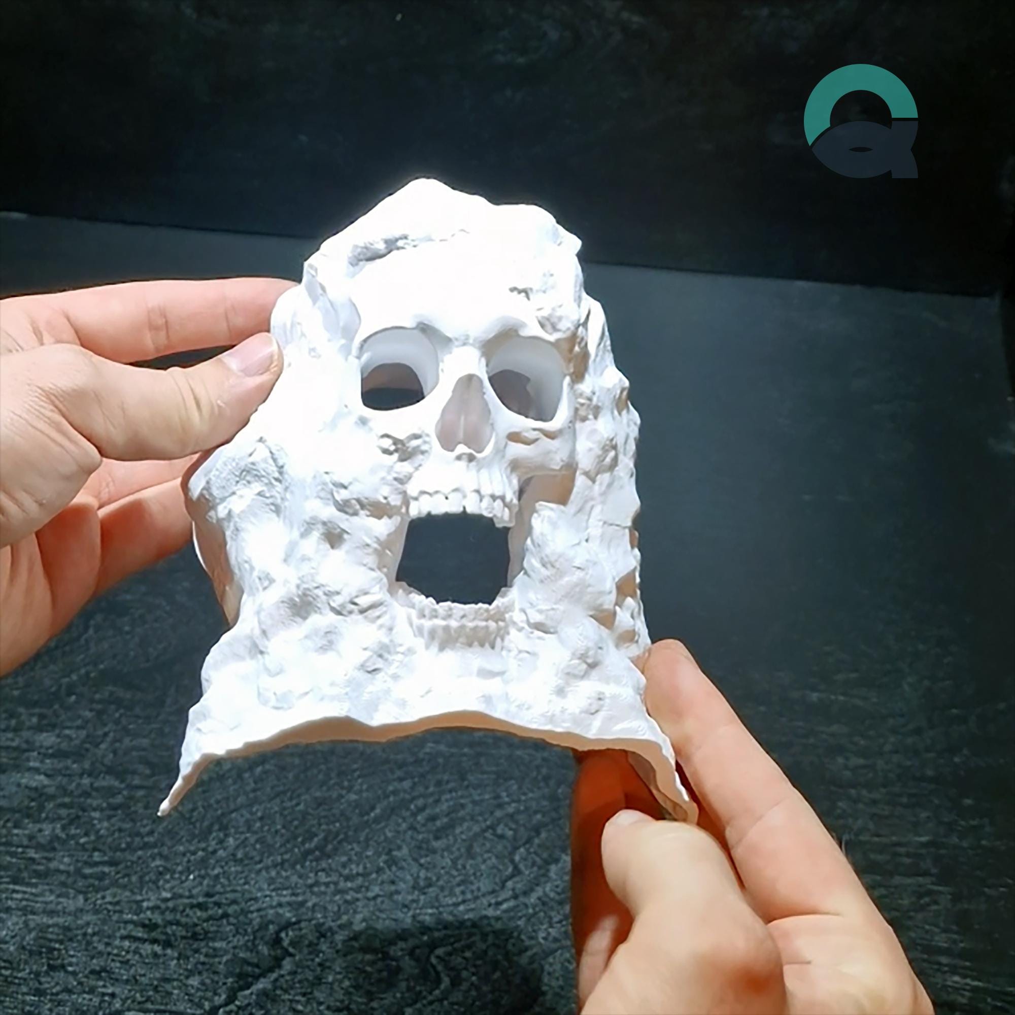 Aquarium & Terrarium Skull Cave – Pirate Themed Hide for Fish, Shrimp, Reptiles, Spiders and Insects | The Pirate Cave 3D Printable STL File - Image 9