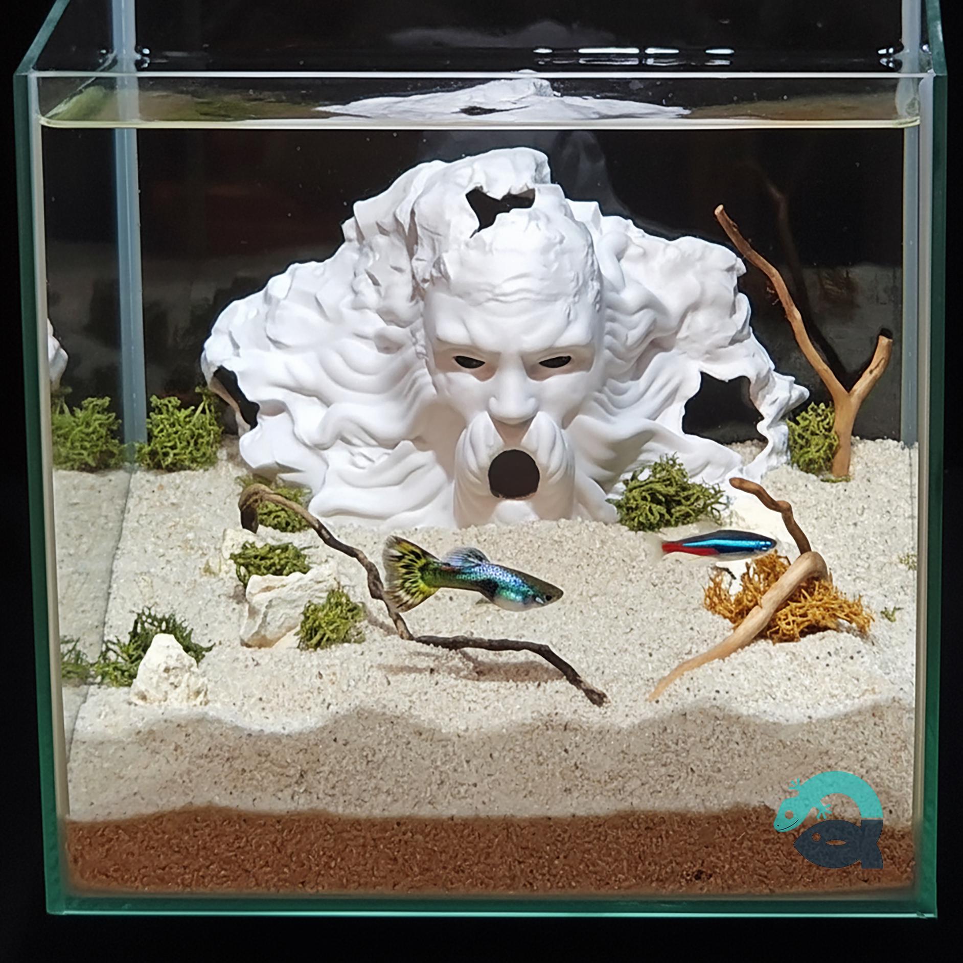 Harry Potter Movie Fan Cave - Aquarium and Terrarium Decor, the Salazar Critter House, 2 Sizes Included | Harry Potter Themed Cave 3D Printable STL File - Image 2