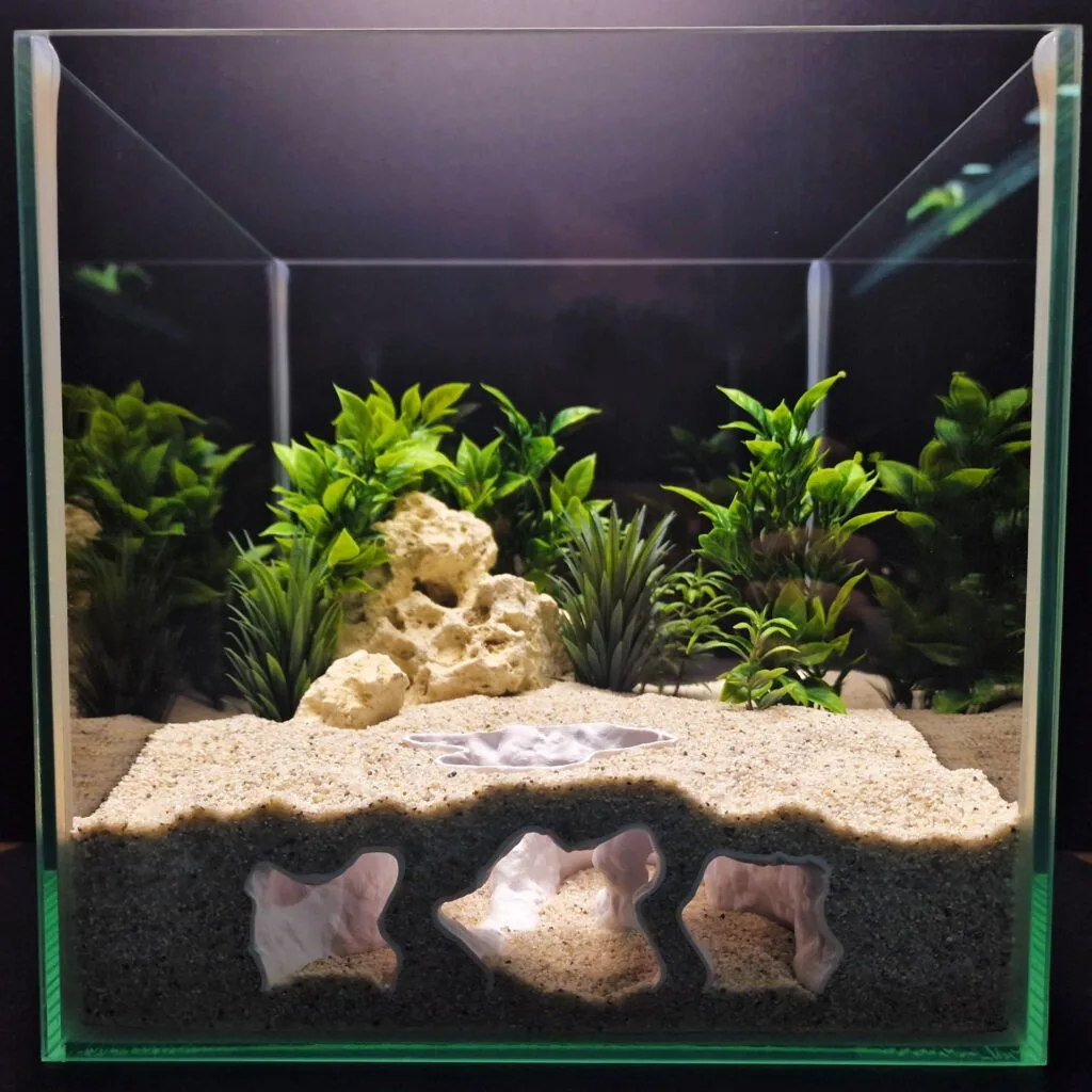 The Atlantis series Aquarium and Terrarium 3d printed cave - by Aquireef3D