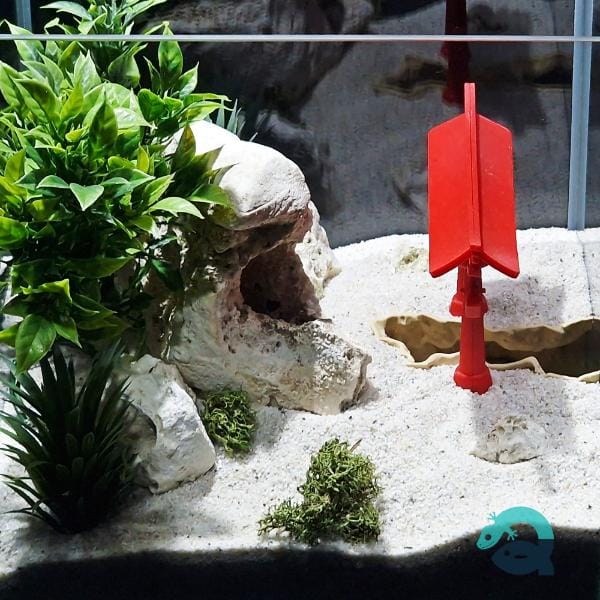 Torii Gate Aquarium Hide – Japanese Zen Shrine Fish, Shrimp, Reptile, Spider, Amphibian Tank Decor - Image 5