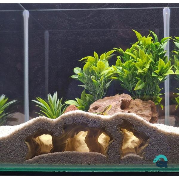 Atlantis Ruins critter hide, fish and shrimp shelter, reptile habitat cave: Aquarium, Terrarium & Vivarium Decor | The Abyssal Grotto 3D Printable STL File - Image 3