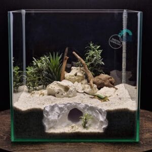 Aquarium Reptile Observation Cave, Bottom Dweller Hideout, Pleco Shelter, Shrimp Refuge, Axolotl Retreat, Aquascape Decor | Pleco Creek 3D Printable STL File